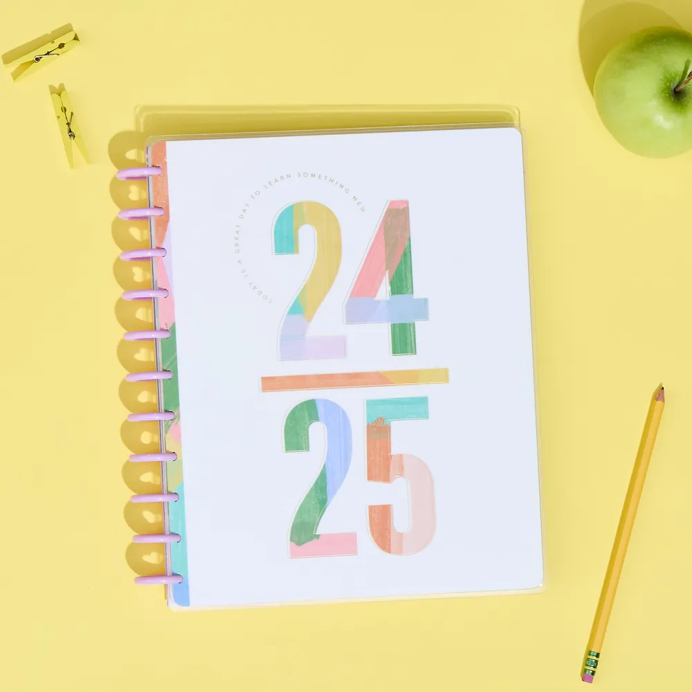 2024 Happy Teacher Happy Planner - Big Teacher Layout - 12 Months