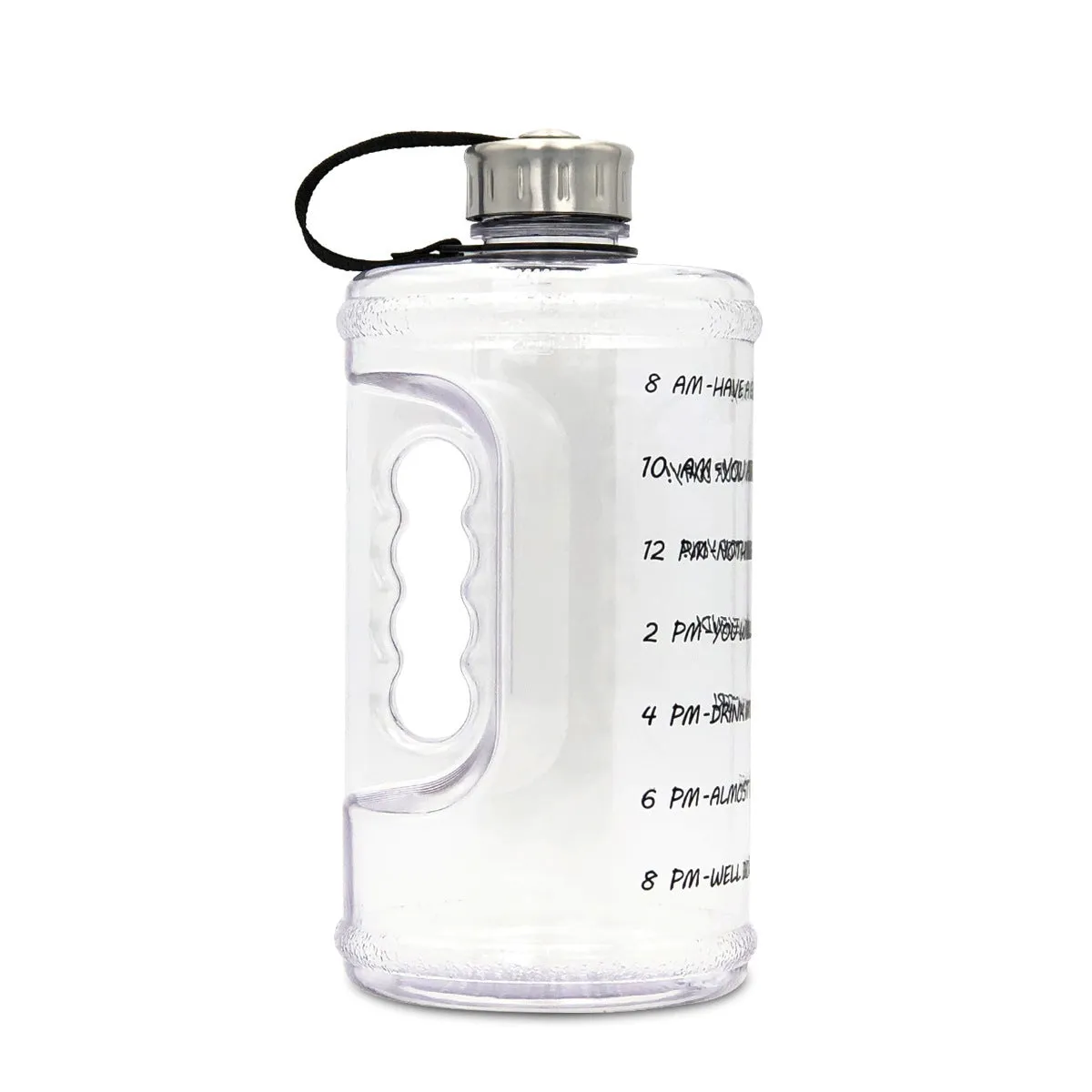 2.2L Sports Bottle Gradient Plastic Gym Large Capacity Outdoor Space Cup