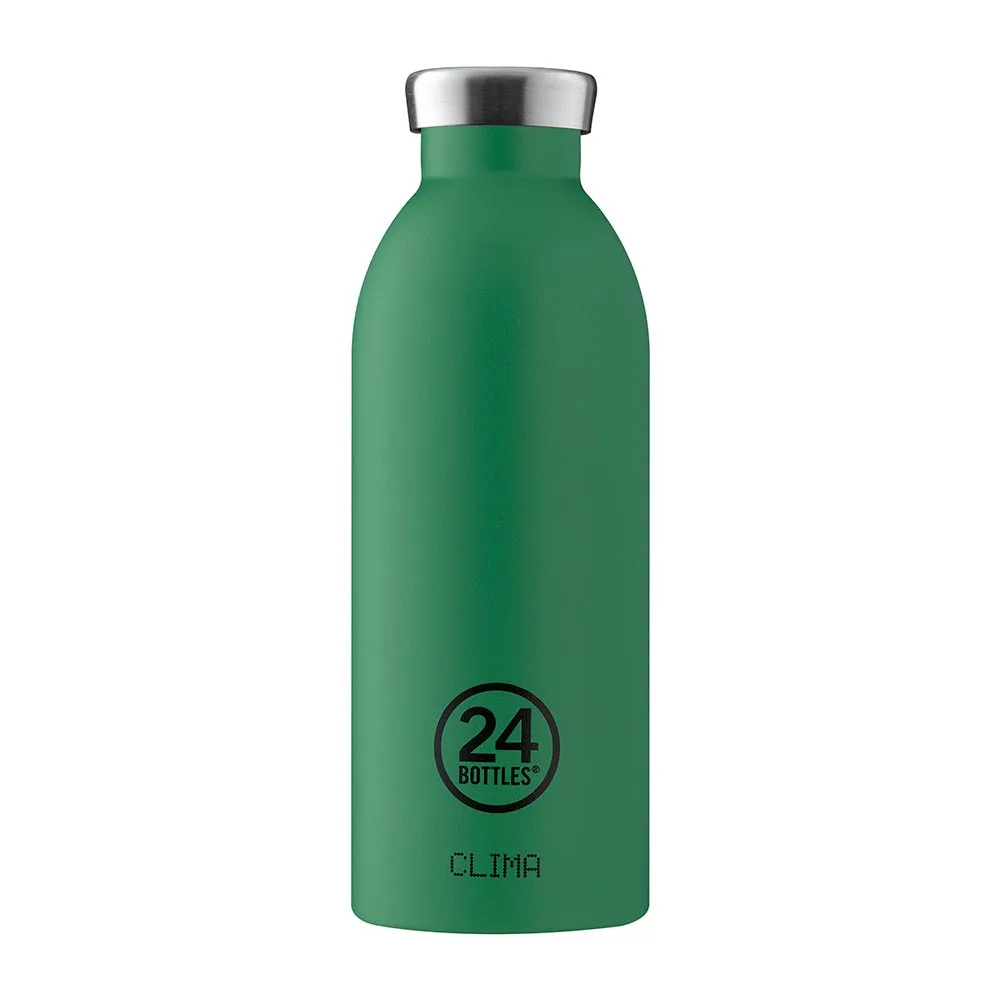 24 Bottles Clima Bottle 500ml Emerald Green Stone