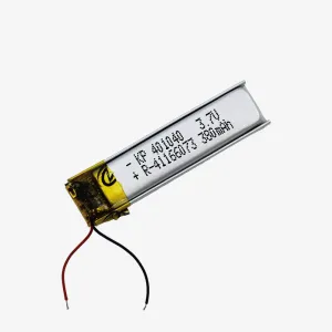 3.7V 380mAH Li-Po Rechargeable Battery (KP 401040)