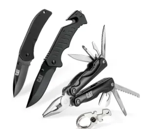 4 Piece Multi-Tool and Folding Pocket Knife Set
