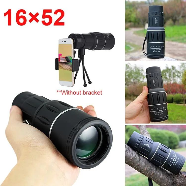 52mm Monocular Telescope | Hunting | Low Light Night Vision