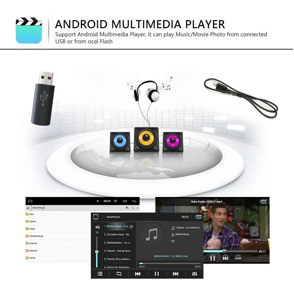 7 Inch Android Car Navigation Player   Wireless Carplay - 2   32G   Ahd Camera