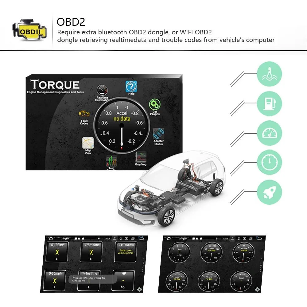 7 Inch Android Car Navigation Player   Wireless Carplay - 2   32G   Ahd Camera