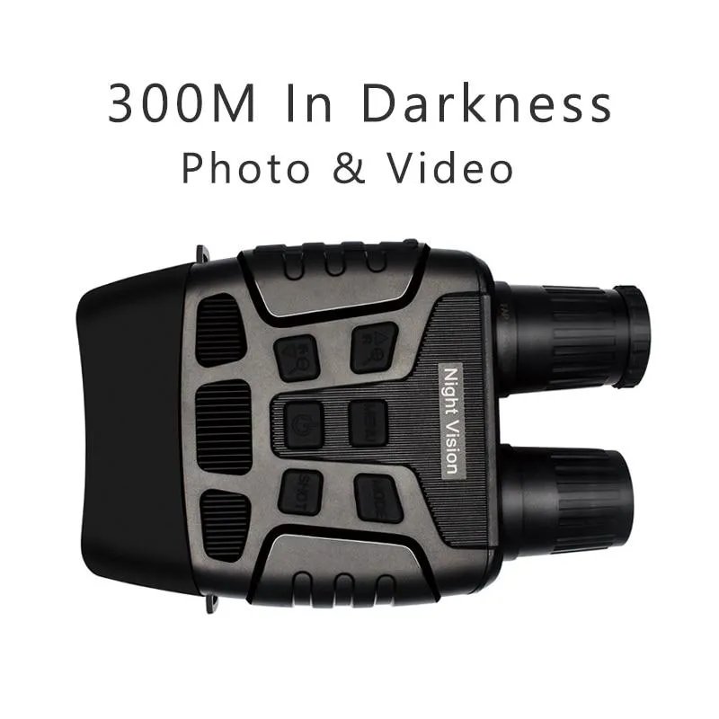 720P Night vision Binocular telescope Zoom 2.3" HD screen Infrared camera video 24mm waterproof IP56 for night vision NV3180