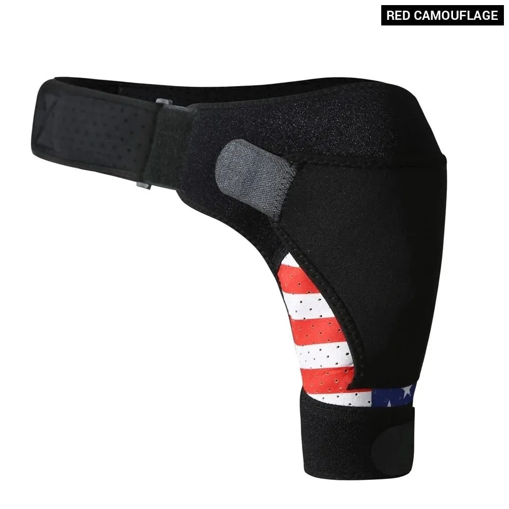 Adjustable Compression Shoulder Brace Sleeve Wrap for Pain Relief Dislocated Ac Joint