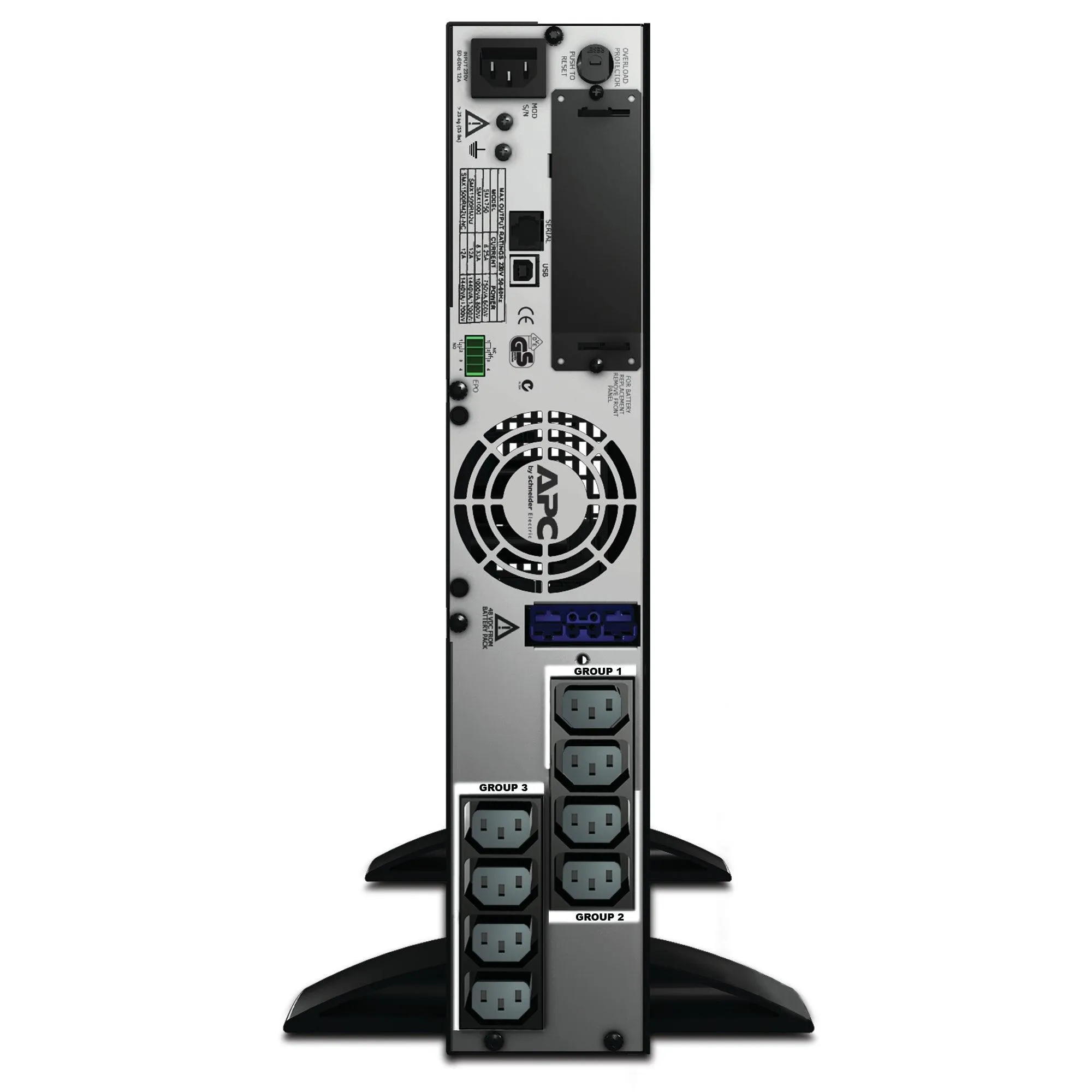 APC Smart-UPS X 1500VA Rack|Tower LCD 230V (SMX1500RMI2U)