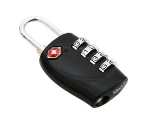 Baumgartens TSA Approved Luggage Lock BLACK (62974)