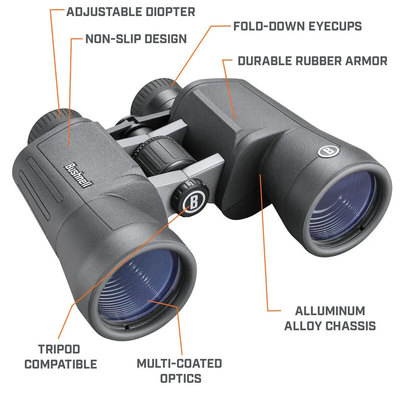 Bushnell Powerview 10x50 Porro Prism Binoculars