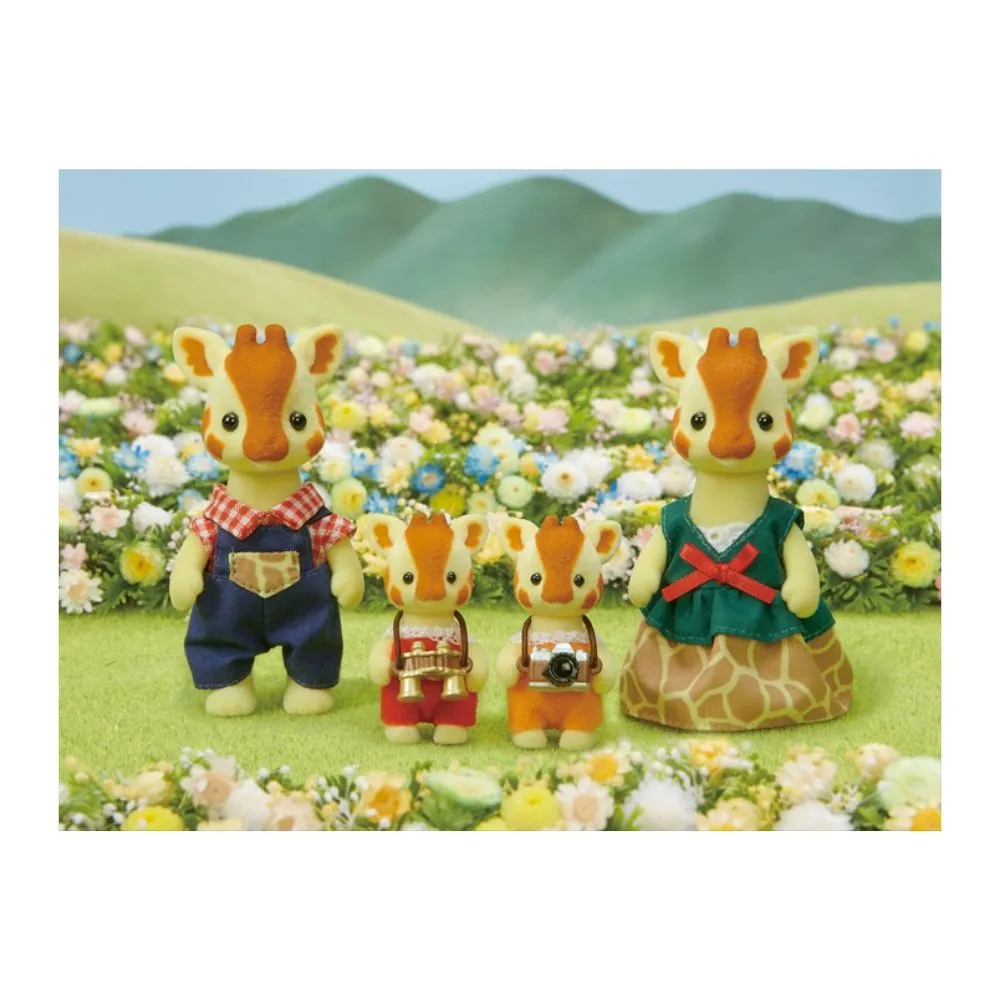 Calico Critters Highbranch Giraffe Family