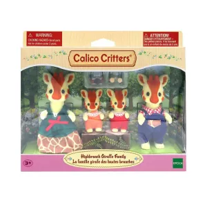 Calico Critters Highbranch Giraffe Family