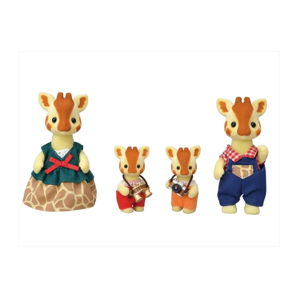 Calico Critters Highbranch Giraffe Family