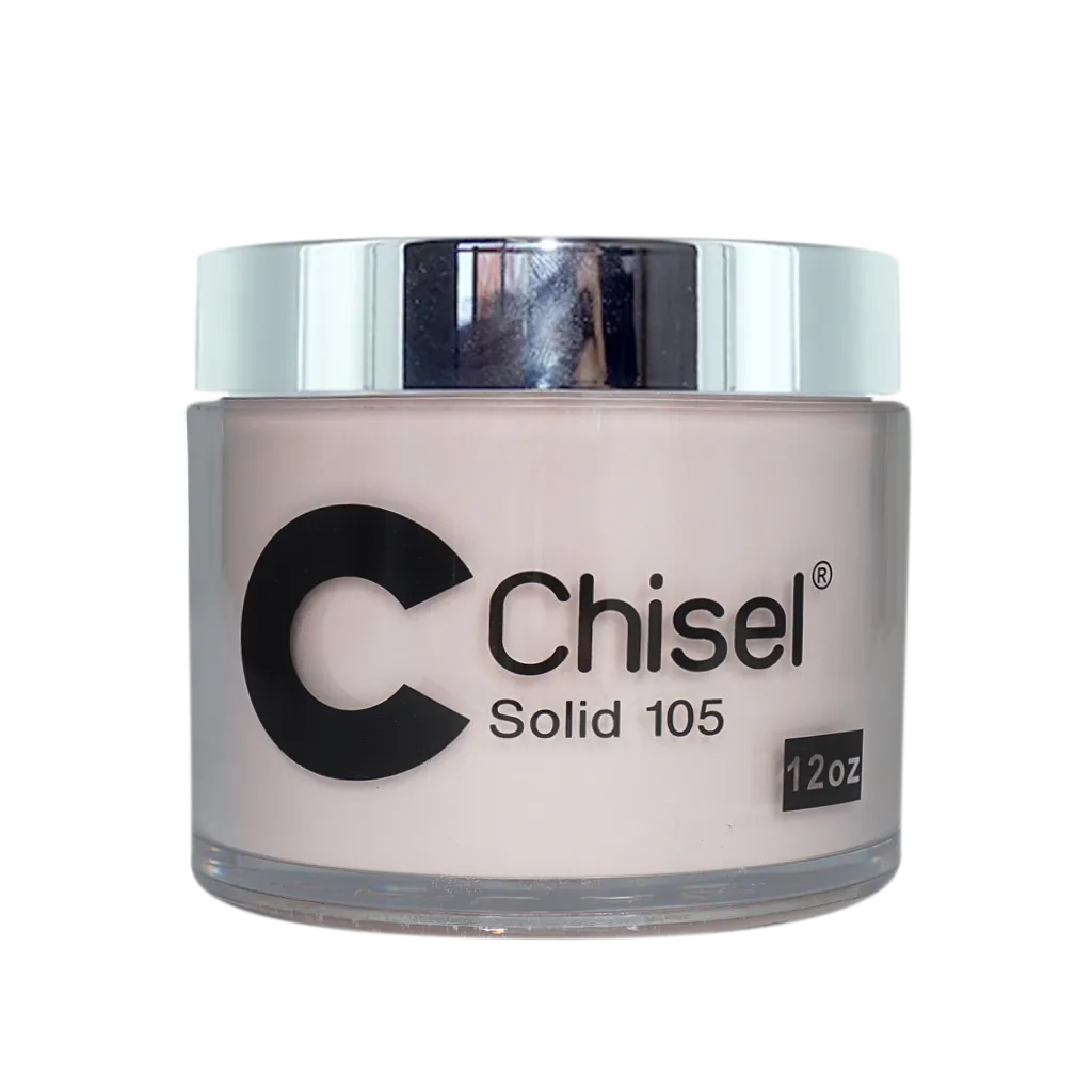 Chisel 2in1 Acrylic/Dipping Powder, Solid Collection, SOLID105, 12oz (Packing: 60 pcs/case)
