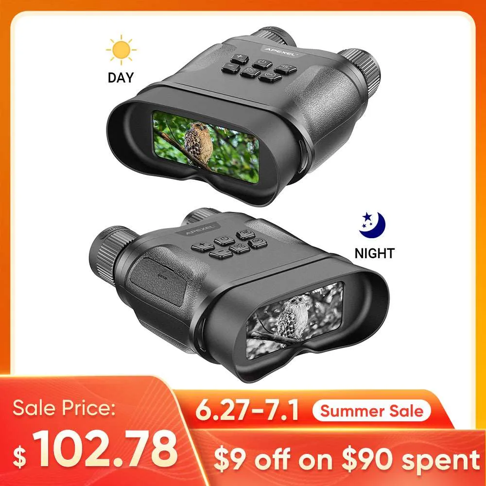 Digital Video Recorder HD Infrared Day And Night Vision Hunting Binoculars Telescope