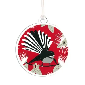 DQ Bag Tag Flirting Fantails