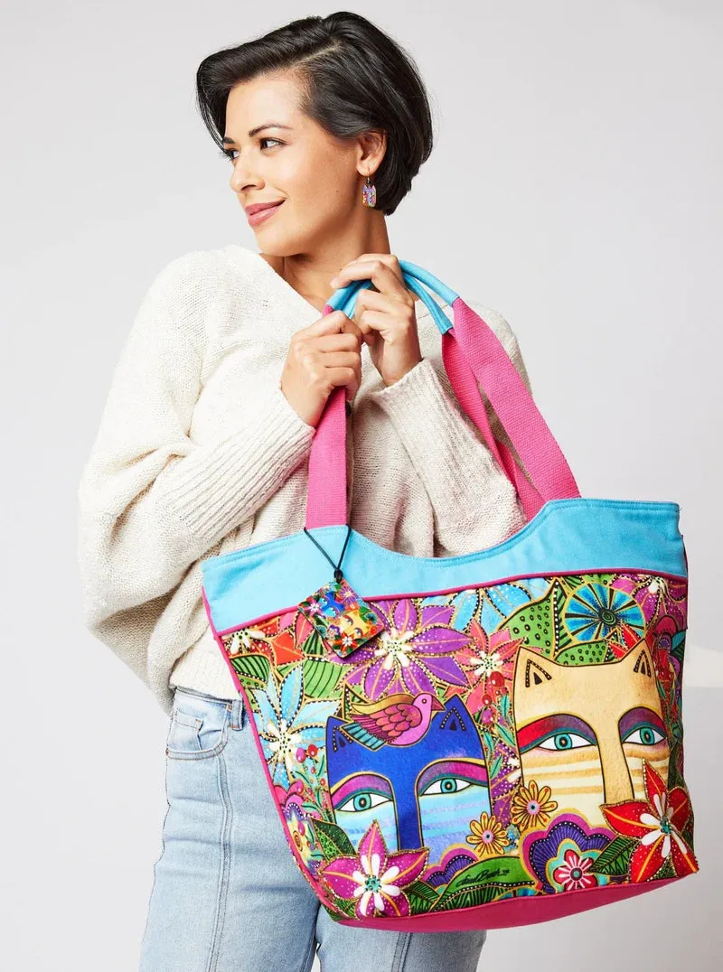 EVA CATS SCOOP TOTE