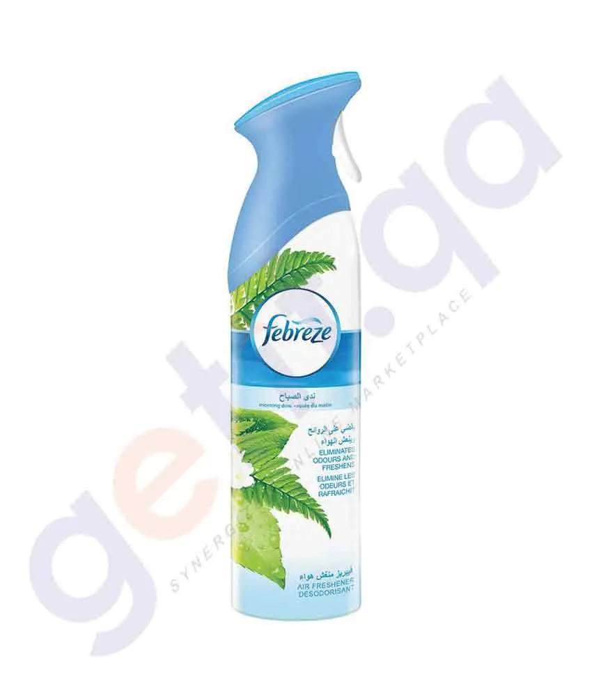FEBREZE 300ML AEROSOL AIR FRESHENER MORNING DEW