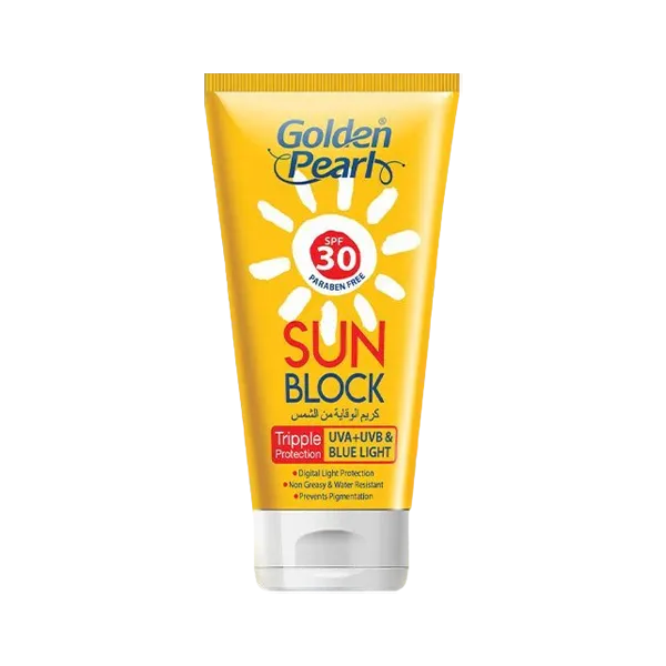 Golden Pearl Sun Block Triple Protection Spf 30 120ml