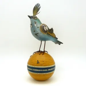 LAST ONE Mullanium Bird Croquet Ball Artists Jim Tori Mullan Handmade B421