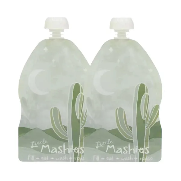 Little Mashies Reusable Squeeze Pouch - 2 pack