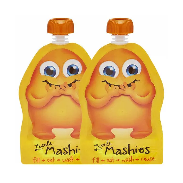 Little Mashies Reusable Squeeze Pouch - 2 pack