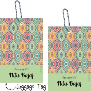 Luggage Tag - Ethnic Elder