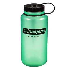 NALGENE WIDE MOUTH SUSTAIN 32OZ GLOW GREEN
