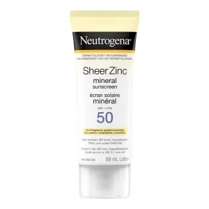 Neutrogena - Sheer Zinc Dry - Touch Sunscreen Broad Spectrum SPF 50 - 88ml Neutrogena - Sheer Zinc Dry - Touch Sunscreen Broad Spectrum SPF 50 - 88ml