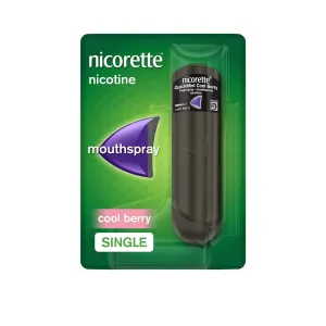 Nicorette QuickMist Cool Berry Mouthspray, 1mg, Single