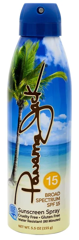 Panama Jack 4115 Continuous Spray Sunscreen, 5.5 oz Bottle :EA: QUANTITY: 12
