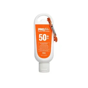 Probloc Sunscreen  50  60ML Flip Top and Carabiner