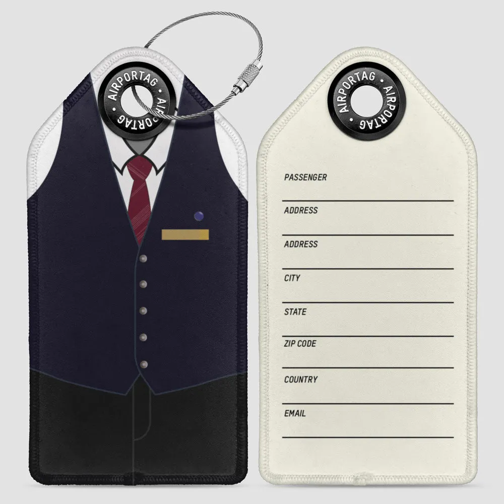 QR Male Cabin Crew Uniform - Luggage Tag