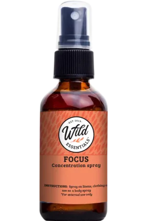 "Focus" concentration Body Spray - 2 oz./60ml
