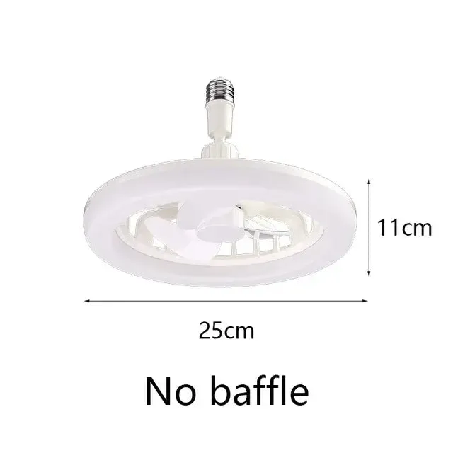 Remote-Controlled Ceiling Lamp Fan