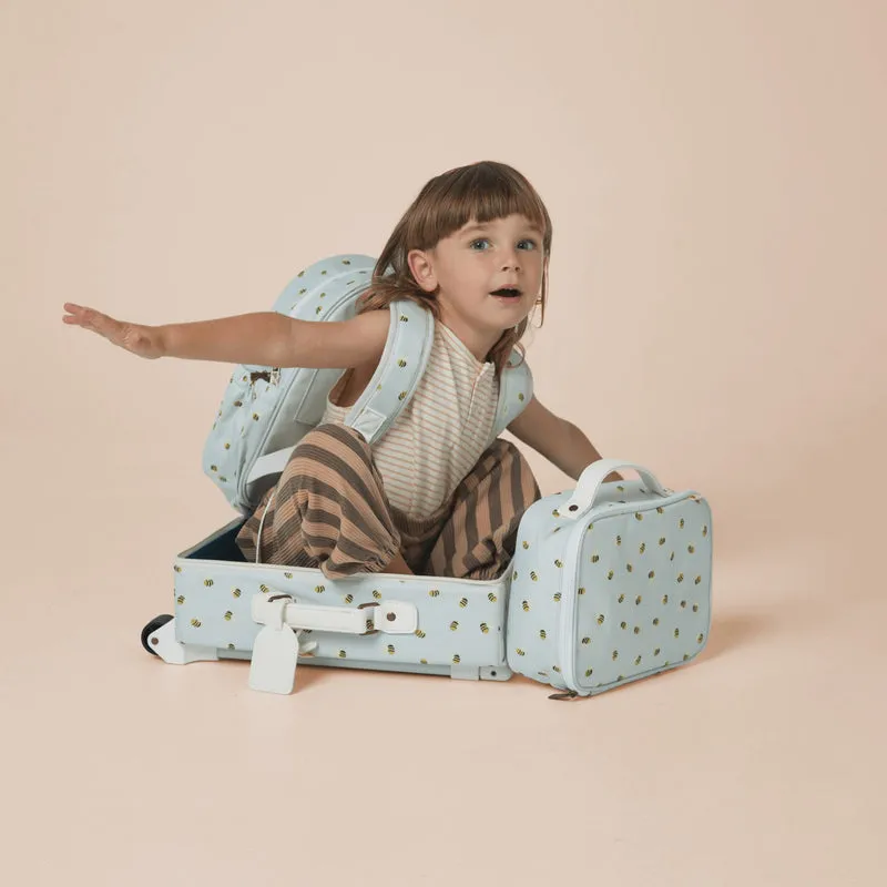 See-ya Suitcase - Blue Bee by Olli Ella
