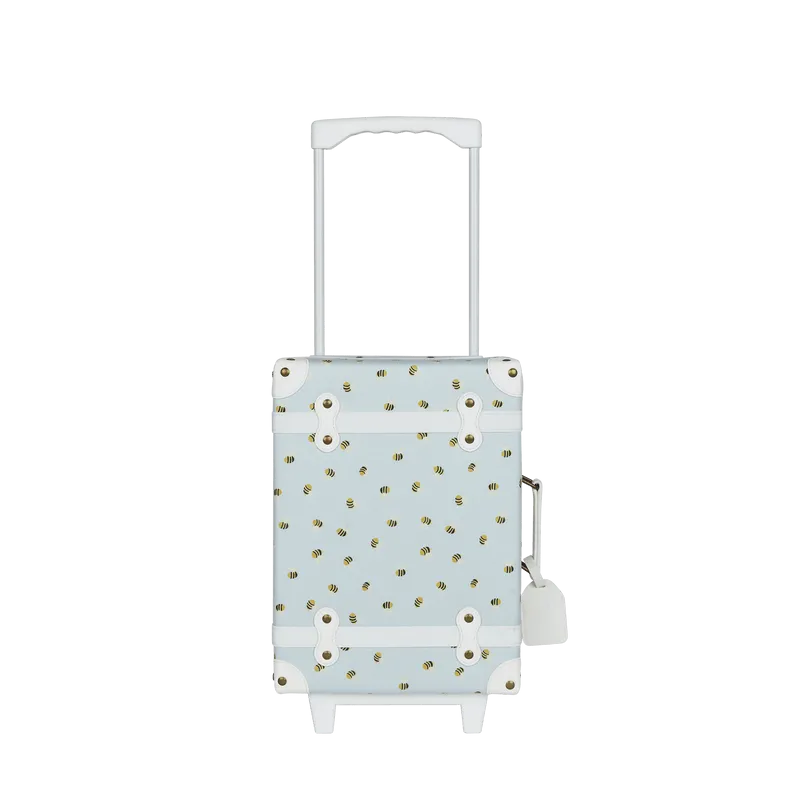 See-ya Suitcase - Blue Bee by Olli Ella