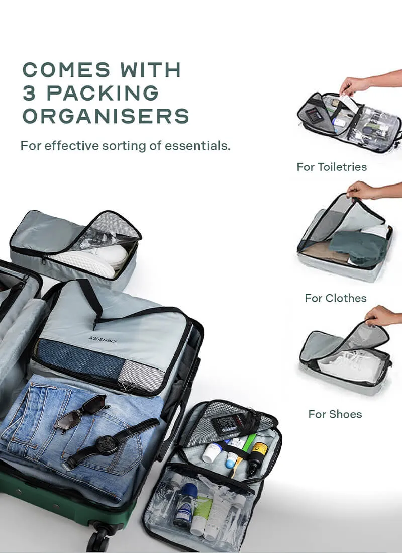 Stark | Green | Medium Hard Luggage