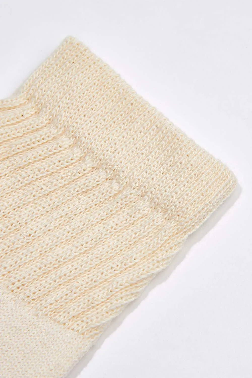 Women's 6 Pack Organic Cotton Socks Natural-White Ankle